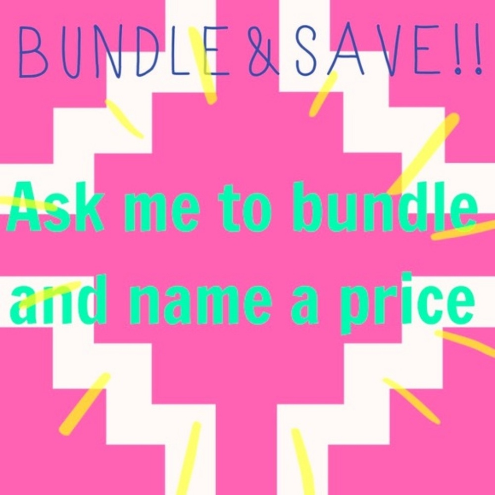 Bundle And Save on shipping and items!